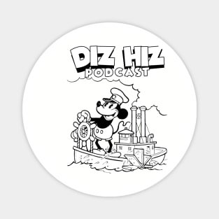 Steamboat Willie Diz Hiz! Magnet